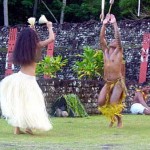 Polynesian dansers