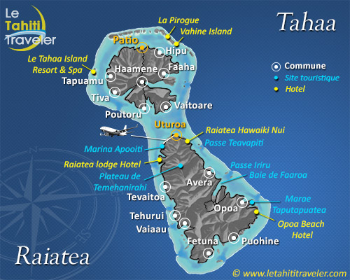 Carte de Tahaa