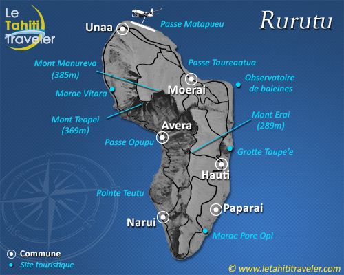 Carte de Rurutu