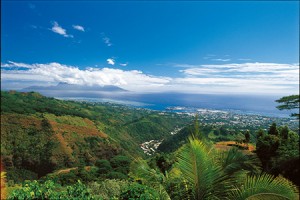 Papeete from the Belvedere - © D.Hazama