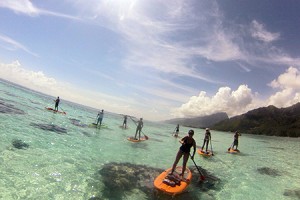 Moorea Paddle Board Adventure