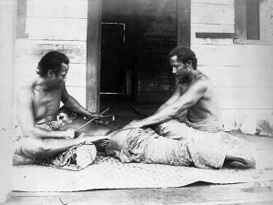 Traditional tattoo method