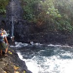 Most challenging passage - Te Pari hiking