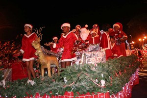 Christmas parade © Mairie de Papeete