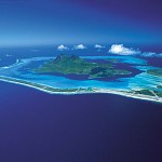 Bora Bora - Aerial view